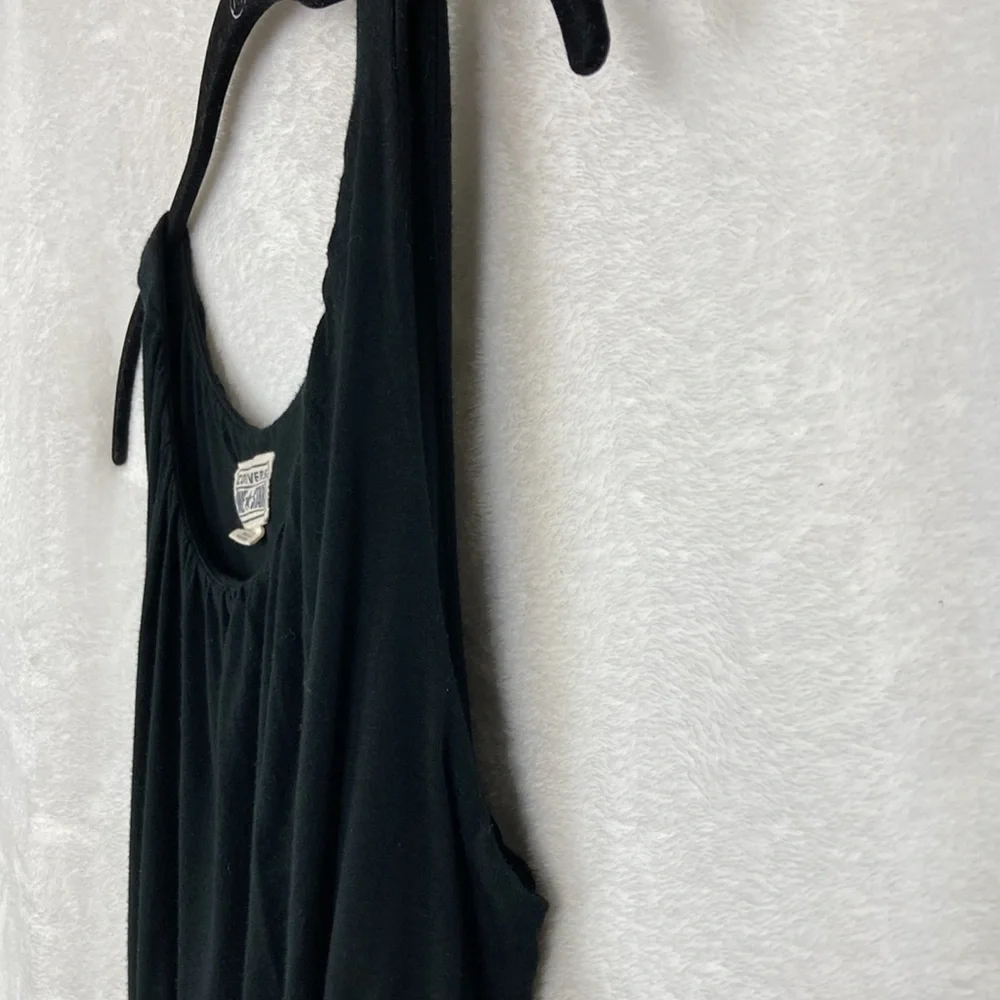 Converse Women’s Black Sleeveless Gladiator Style Lace Back Dress sz Large